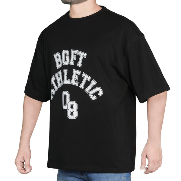 BEINGFIT ATHLETIC オーバーサイズTシャツ デザインB ブラック
