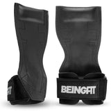 BEINGFIT パワーグリップ 筋トレ 握力補助 デッドリフト 懸垂 ラットプルダウン 男女兼用 正規品 2個セット