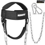 BEINGFIT ネックハーネス ヘッドハーネス 首トレーニング 筋トレ ウエイトトレーニング フリーサイズ 男女兼用 正規品