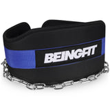 BEINGFIT ディッピングベルト チンニング ディップス 荷重ベルト チェーン付き スクワット 男女兼用 正規品