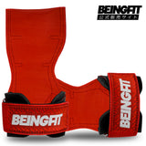 BEINGFIT パワーグリップ 筋トレ 握力補助 デッドリフト 懸垂 ラットプルダウン 男女兼用 正規品 2個セット